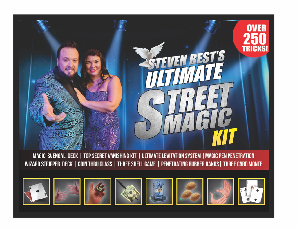 Ultimate Street Magic Kit w/ Magic Rising Wand